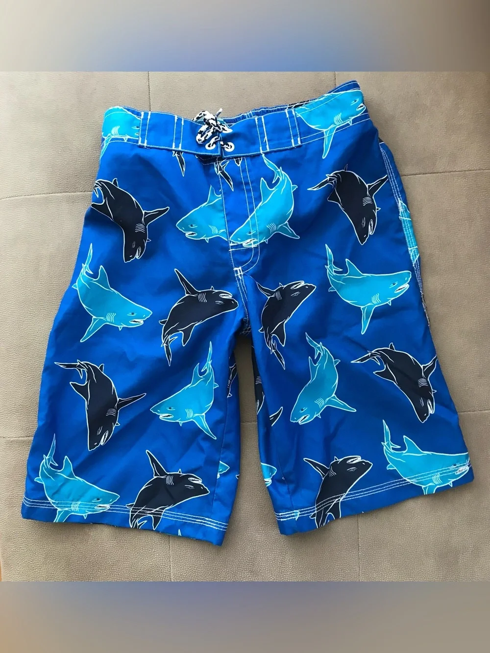 Gymboree sharks Rashguard swimsuit set for boys size L